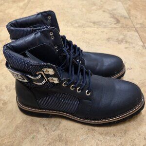 Nautica Navy Blue Ankle Boots